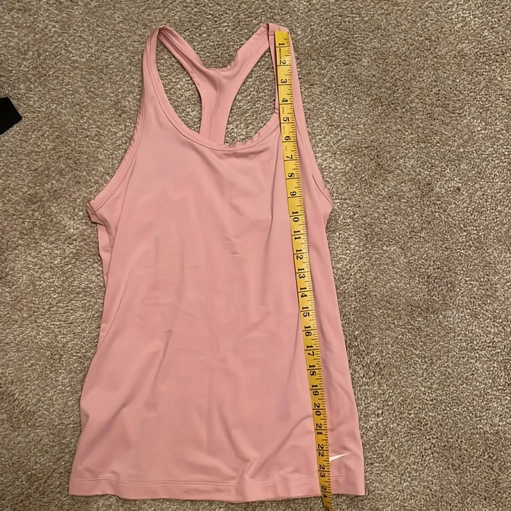 Nike Pink Racerback Tank Top - Picture 11 of 11